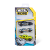 slide 1 of 2, ZURU Metal Machines Mini Racing Cars, 3 ct