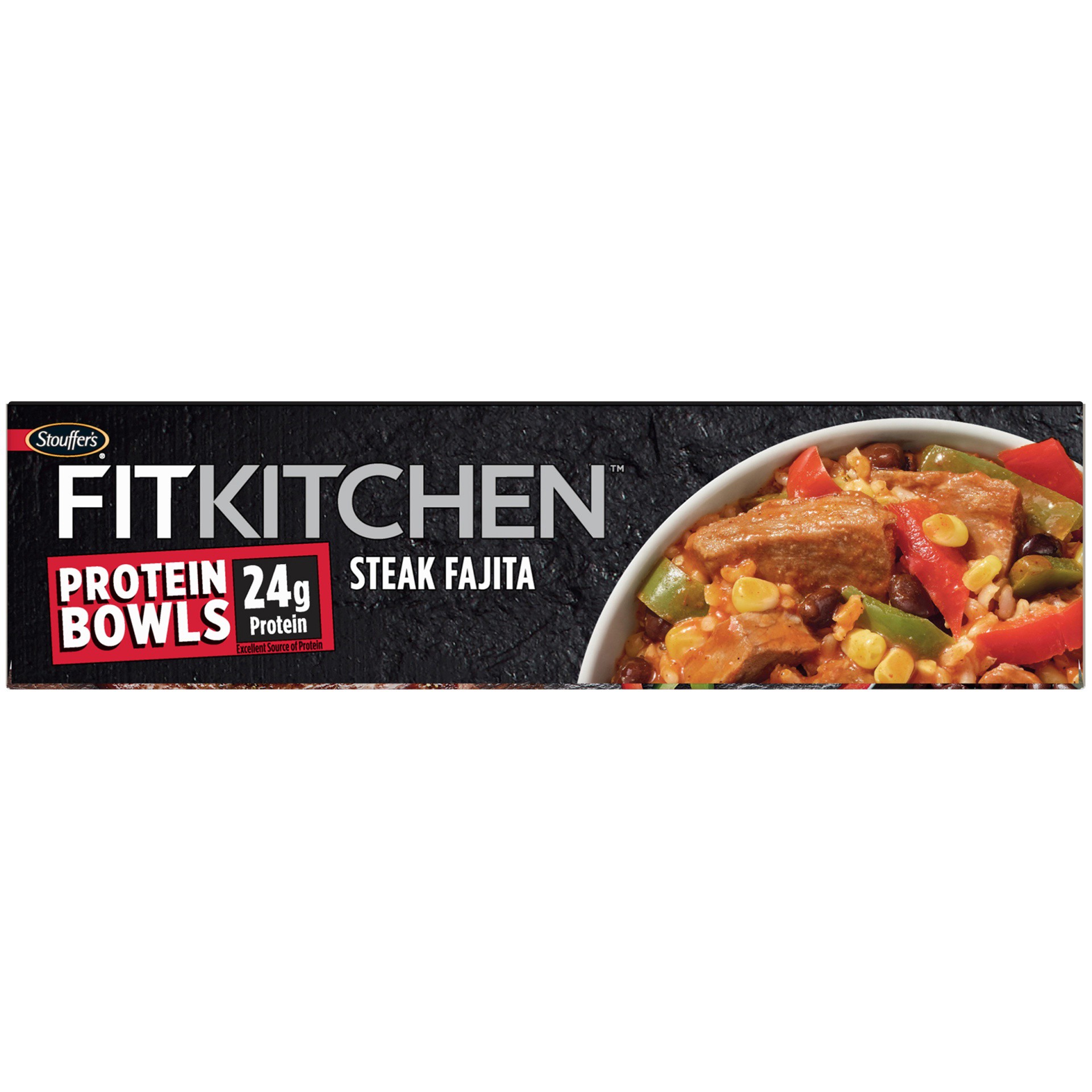 slide 7 of 10, Stouffer's Fit Kitchen Steak Fajita, 13.25 oz