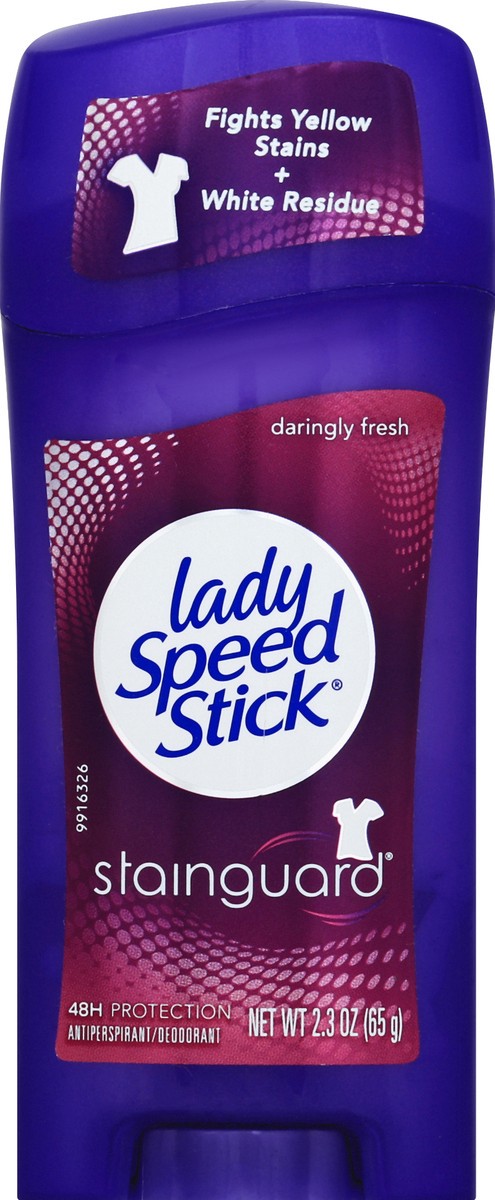 slide 5 of 6, Speedstick Lady Speed Stick Stainguard Anitiperspirant/Deodorant Daringly Fresh, 2.3 oz