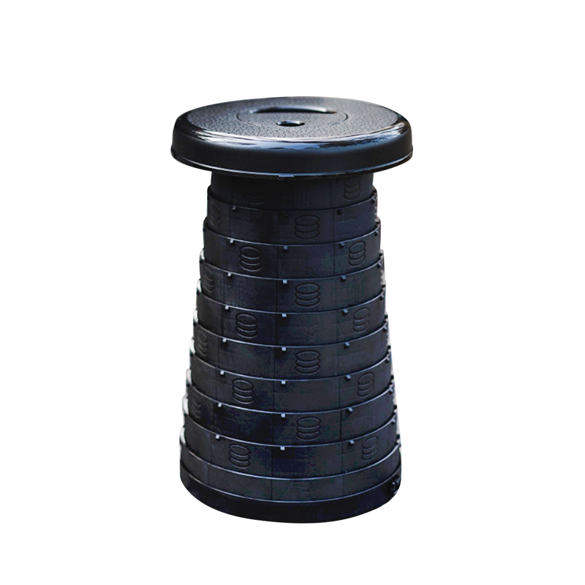 slide 1 of 1, LAKE & TRAIL TELESCOPIC STOOL, 10.3 x 16.5