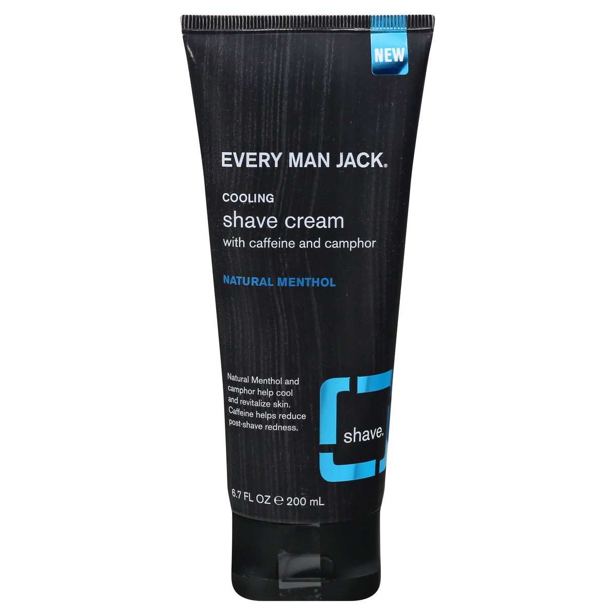 slide 1 of 9, Every Man Jack Menthol Shave Cream Menthol, 6.7 fl oz