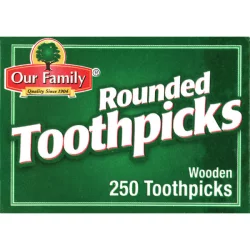 Our Family Rounded Toothpicks