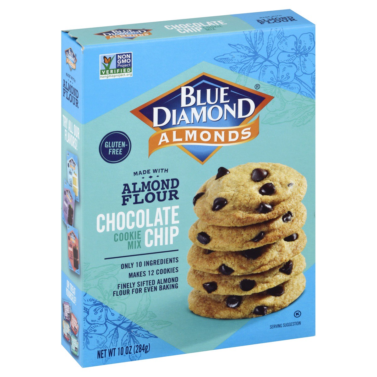 slide 5 of 9, Blue Diamond Chocolate Chip Cookie Mix 10 oz, 10 oz