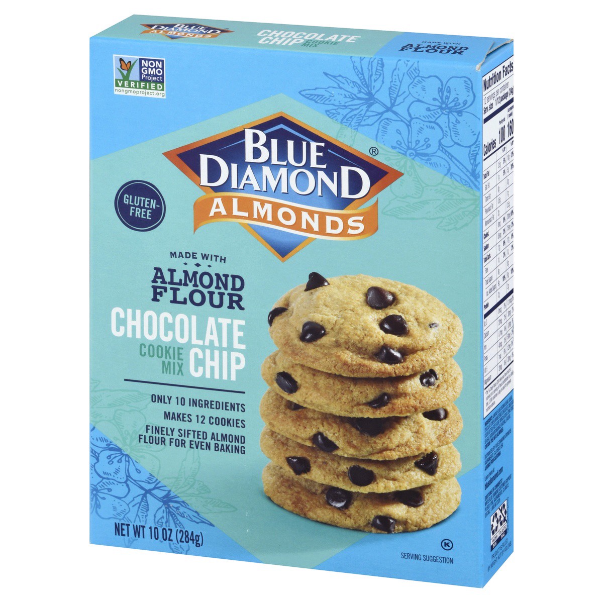 slide 2 of 9, Blue Diamond Chocolate Chip Cookie Mix 10 oz, 10 oz