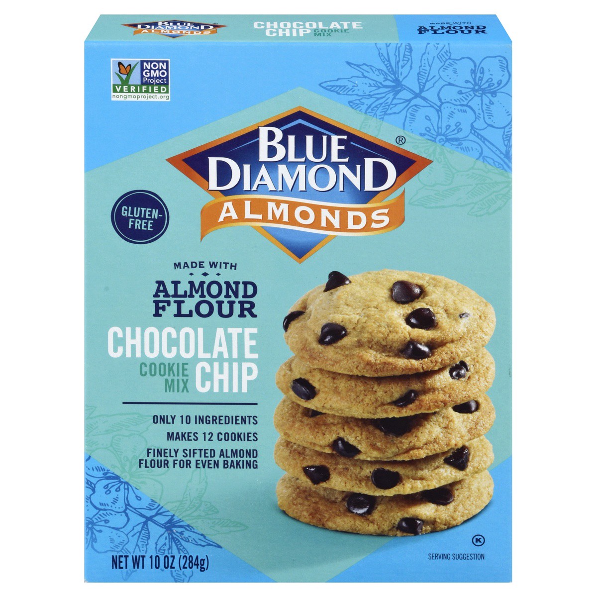 slide 1 of 9, Blue Diamond Chocolate Chip Cookie Mix 10 oz, 10 oz