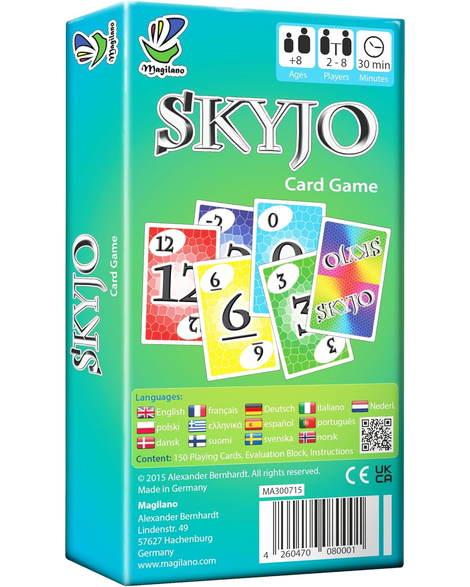 slide 2 of 8, Skyjo, 1 ct