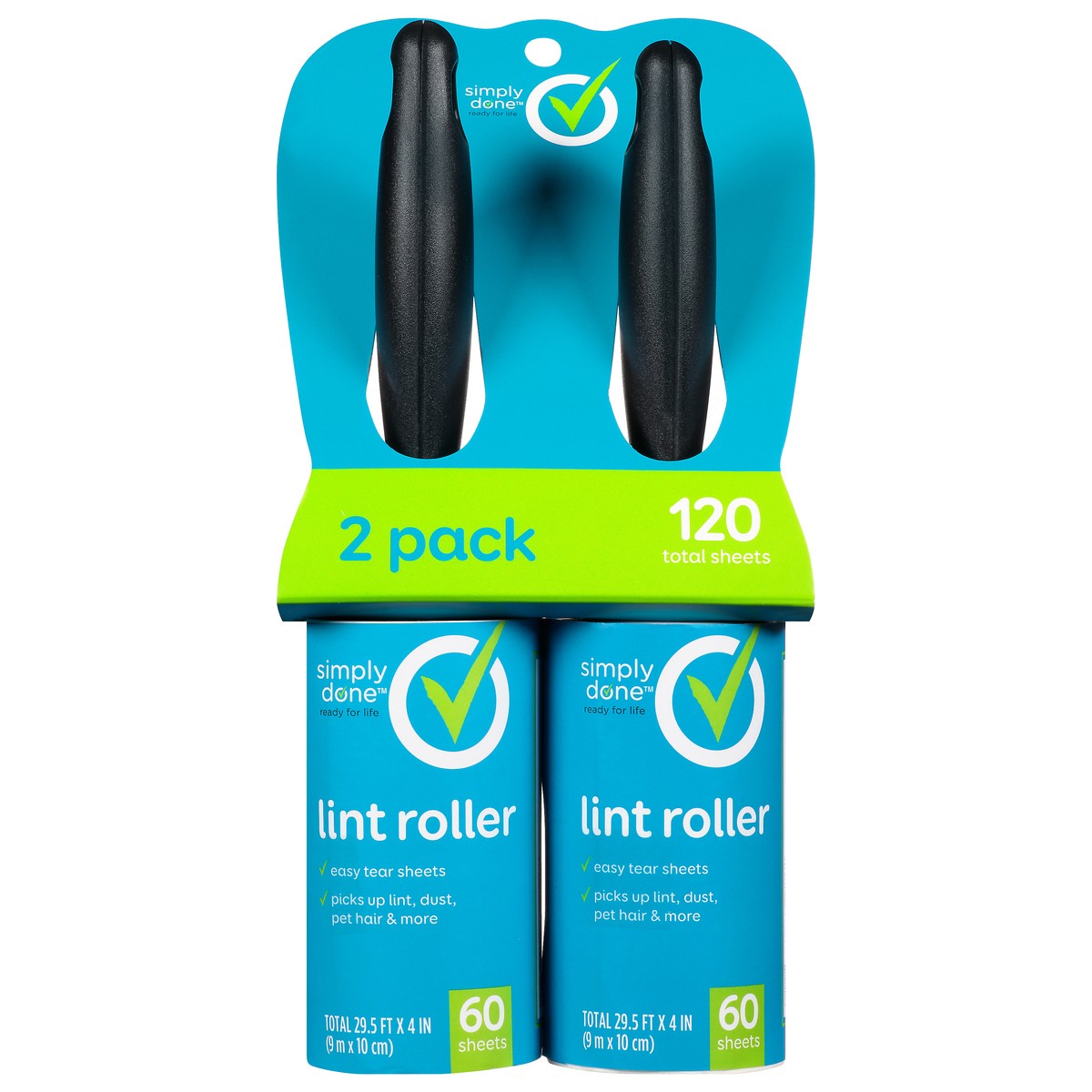 slide 5 of 14, Simply Done 2 Pack Lint Roller 2 ea, 2 ct