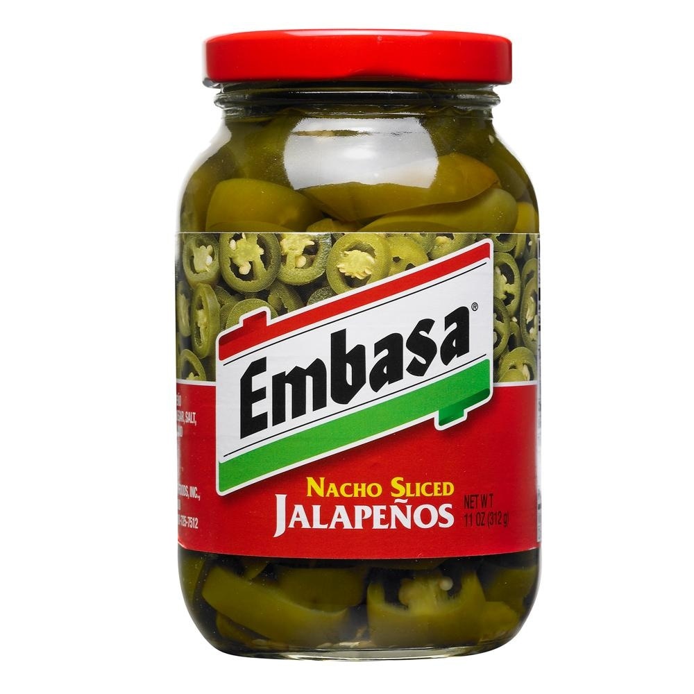 slide 1 of 1, Embasa Nacho Sliced Jalapenos, 26 oz