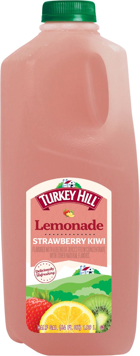 slide 5 of 6, Turkey Hill Strawberry Kiwi Lemonade 0.5 gal, 1/2 gal