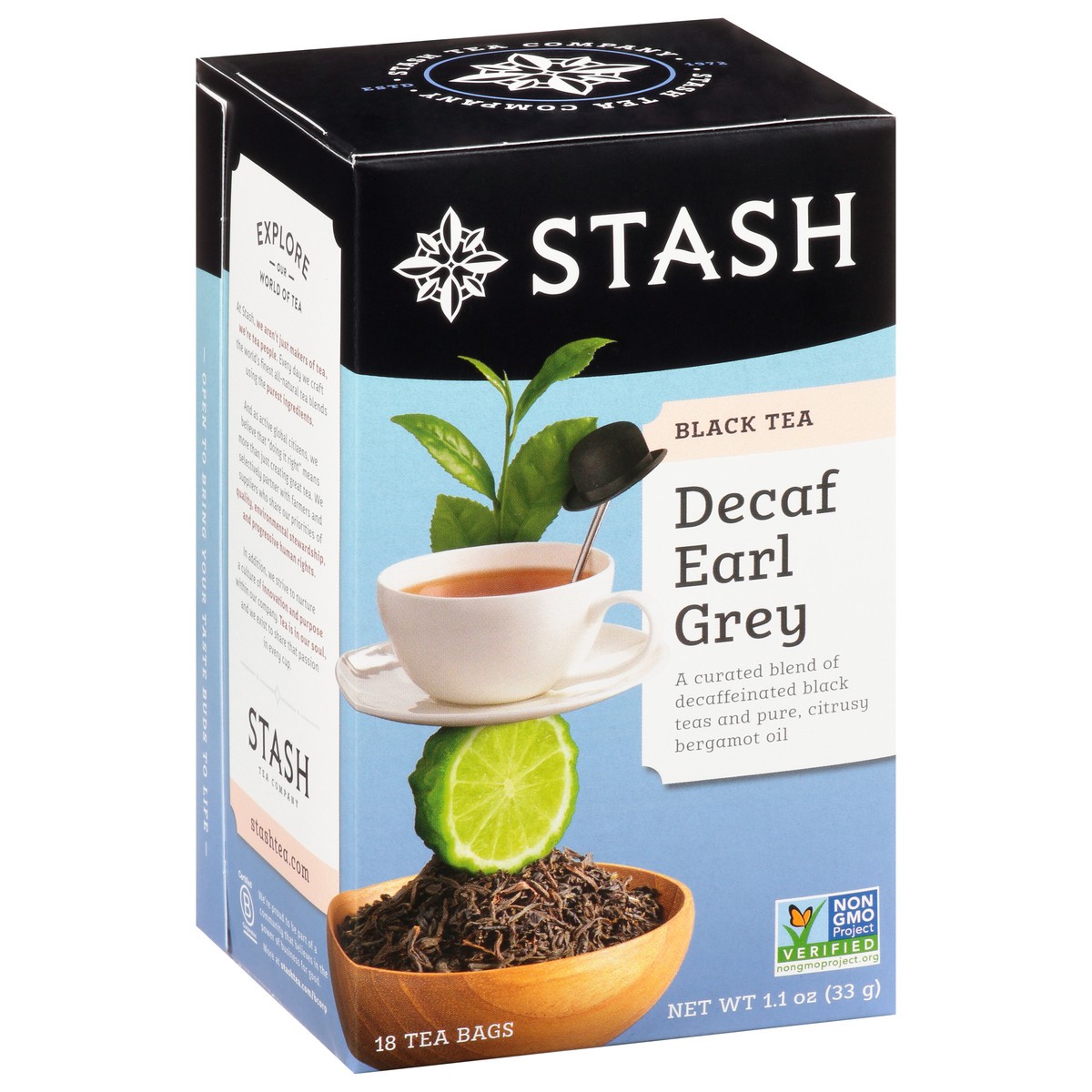 slide 13 of 13, Stash Tea Earl Grey Decaf - 18 ct, 18 ct