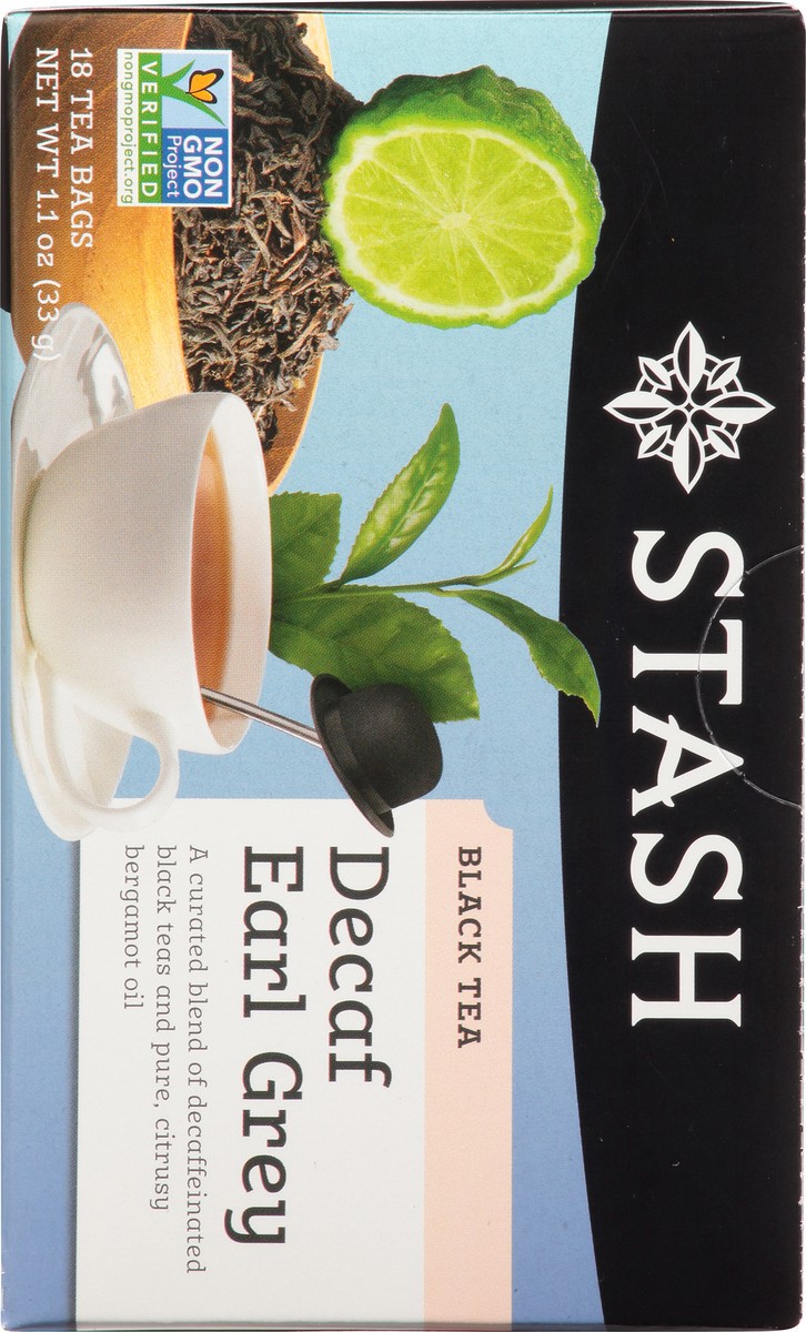 slide 10 of 13, Stash Tea Earl Grey Decaf - 18 ct, 18 ct