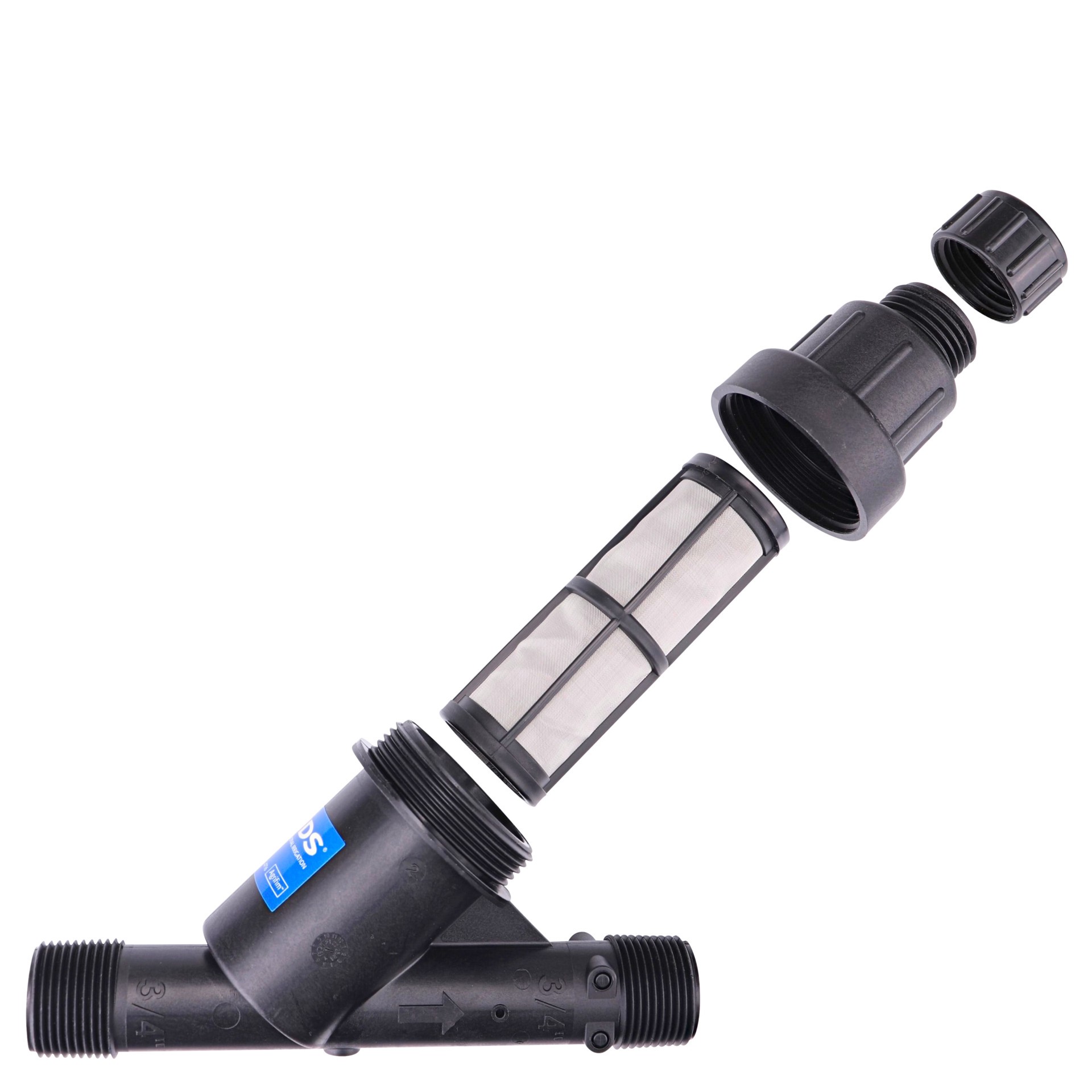 slide 2 of 5, Agrifim Nylon Pipe Thread Drip Irrigation Filter/Regulator Combination, 1 ct