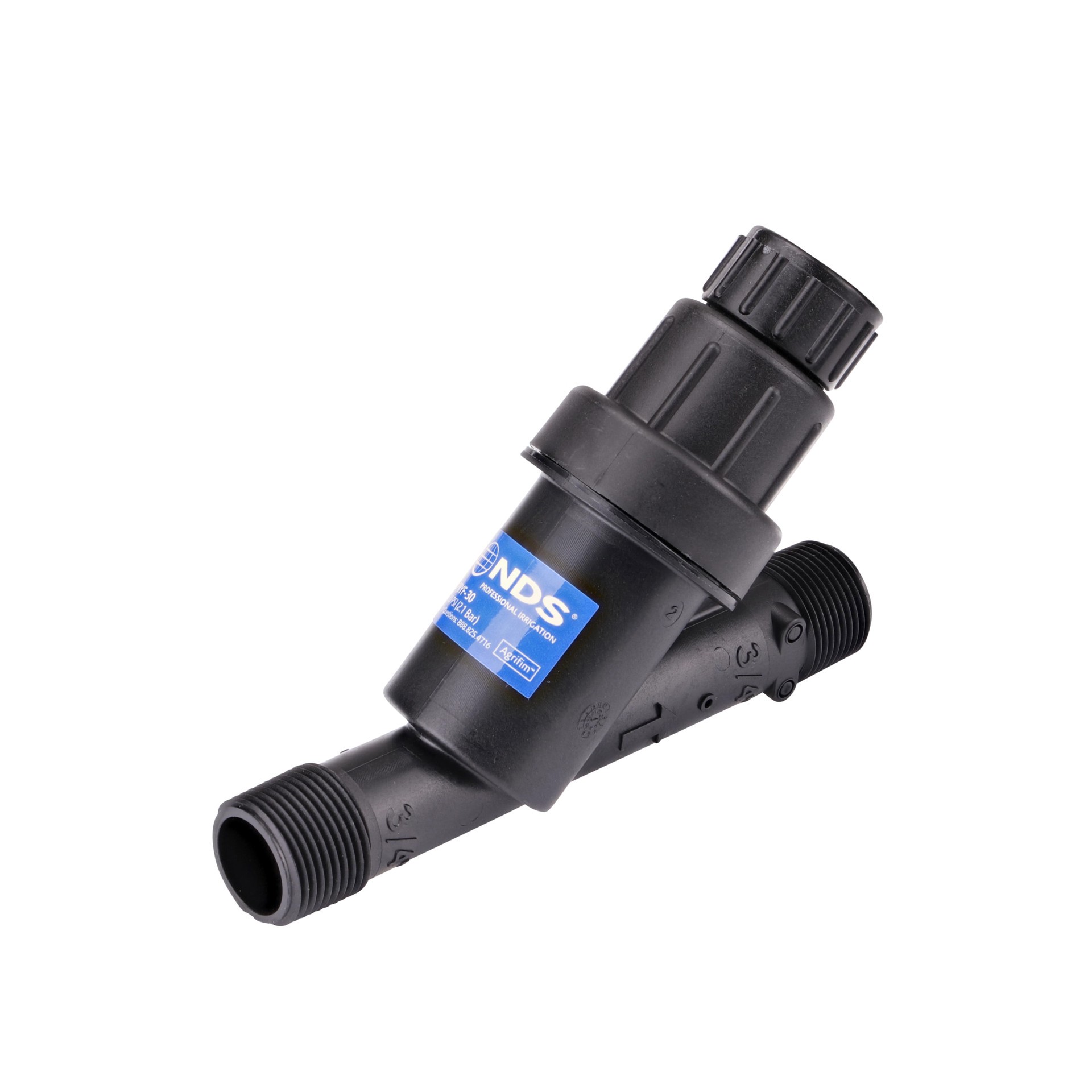 slide 1 of 5, Agrifim Nylon Pipe Thread Drip Irrigation Filter/Regulator Combination, 1 ct