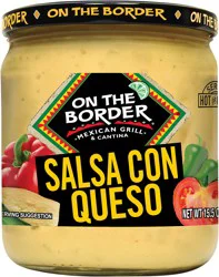 On The Border Salsa Con Queso - 15.5 oz