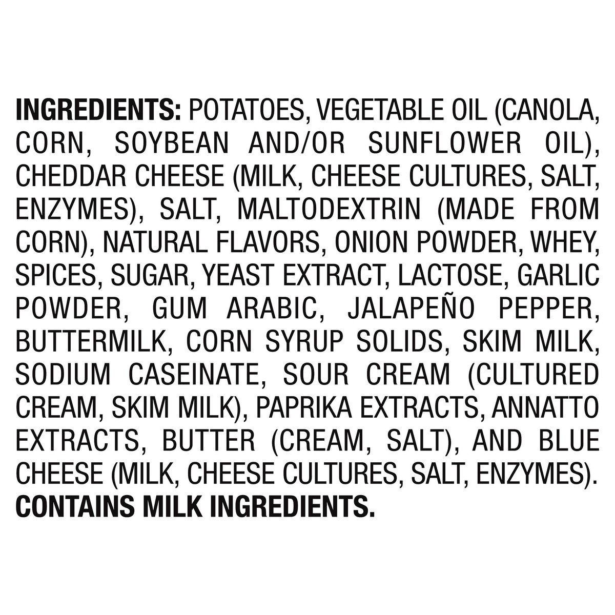 slide 2 of 6, Lay's Potato Chips Cheddar Jalapeno Flavored Party Size 12 1/2 Oz, 12.5 oz