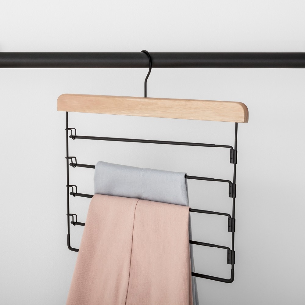 slide 2 of 3, 5 Tiered Pants Hanger - Made By Design, 1 ct