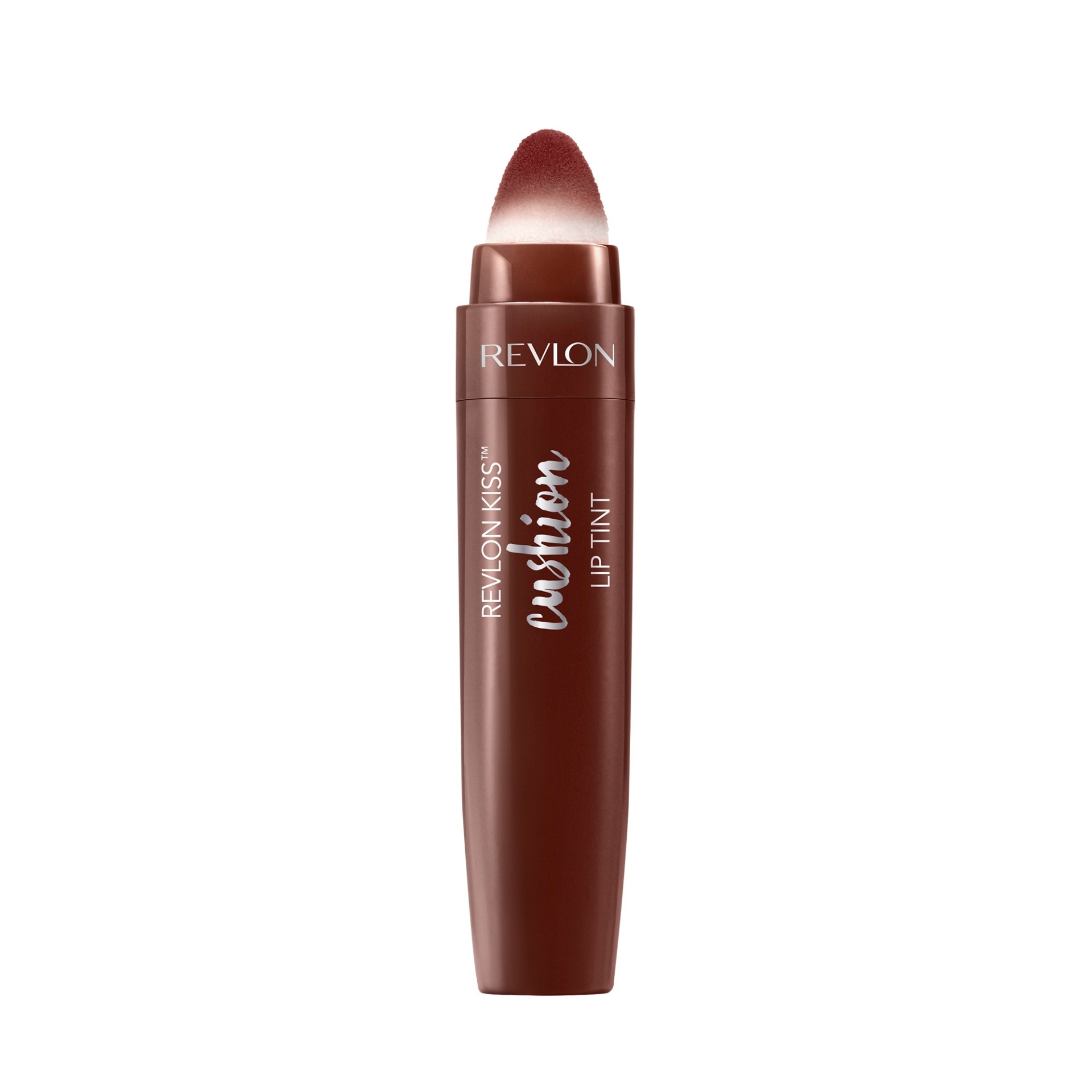 slide 1 of 6, Revlon  Kiss Cushion Lip Tint - 280 Chocolate Pop, 185 oz