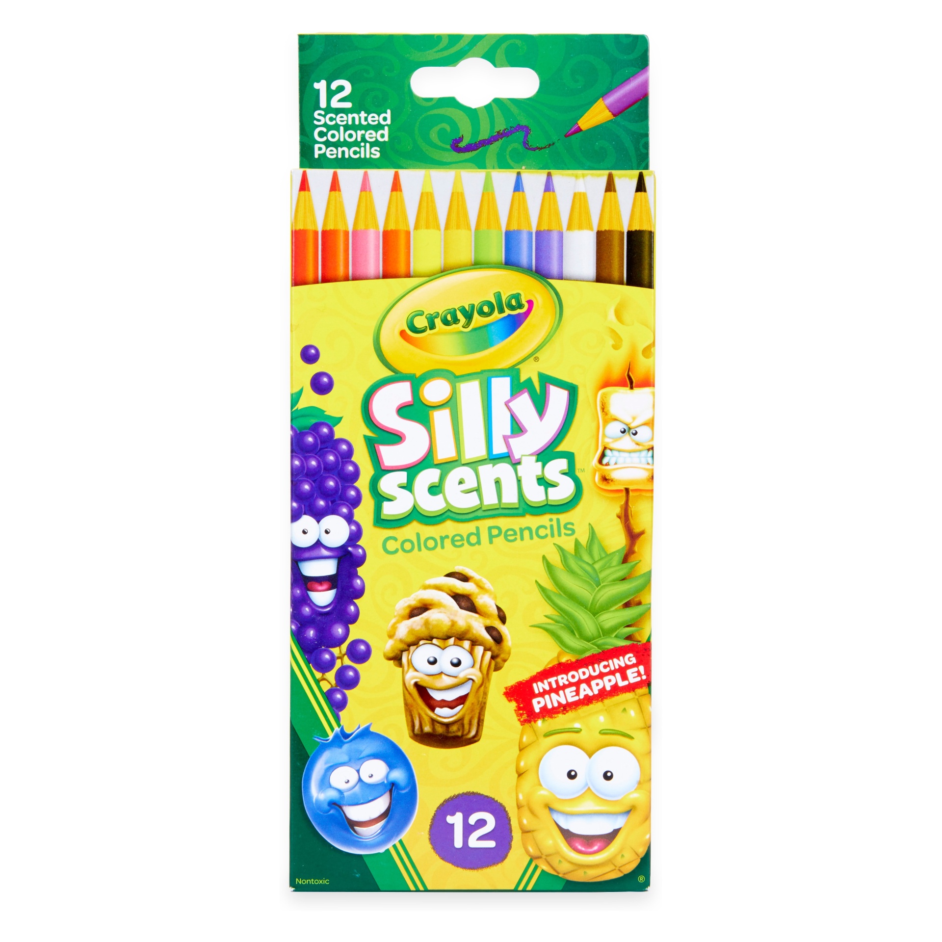 slide 1 of 3, Crayola 12ct Scented Colored Pencils - Silly Scents, 12 ct