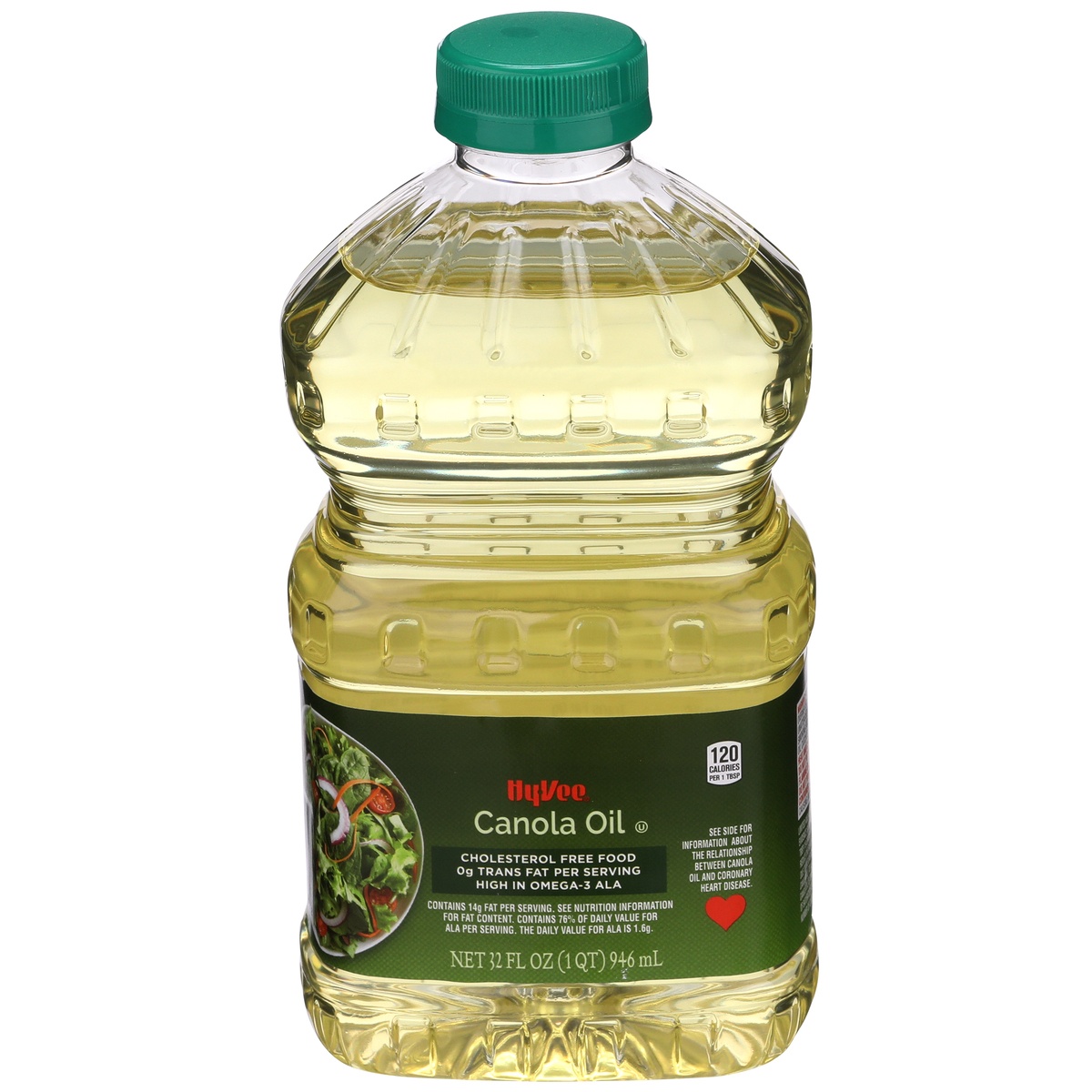 slide 1 of 1, Hy-vee Canola Oil, 32 fl oz