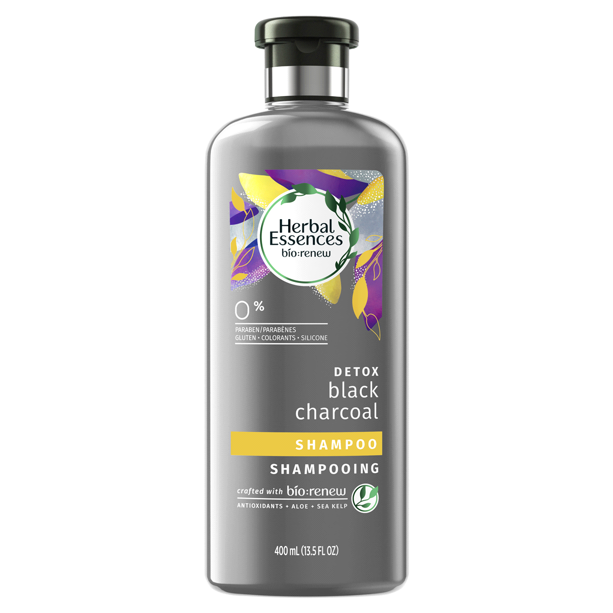 slide 2 of 6, Herbal Essences Bio Renew Black Charcoal Shampoo, 13.5 fl oz