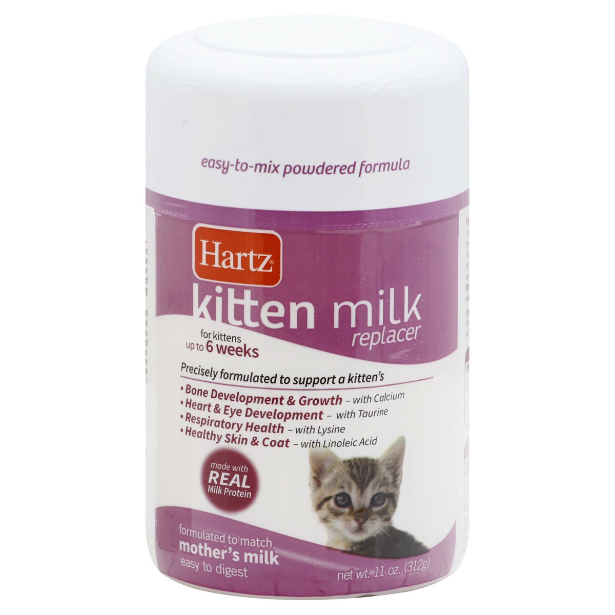 slide 1 of 9, Hartz Kitten Milk Replacer 11 oz, 11 oz