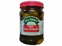 slide 1 of 1, Mrs. Klein's Hot Dill Pickles, 32 oz