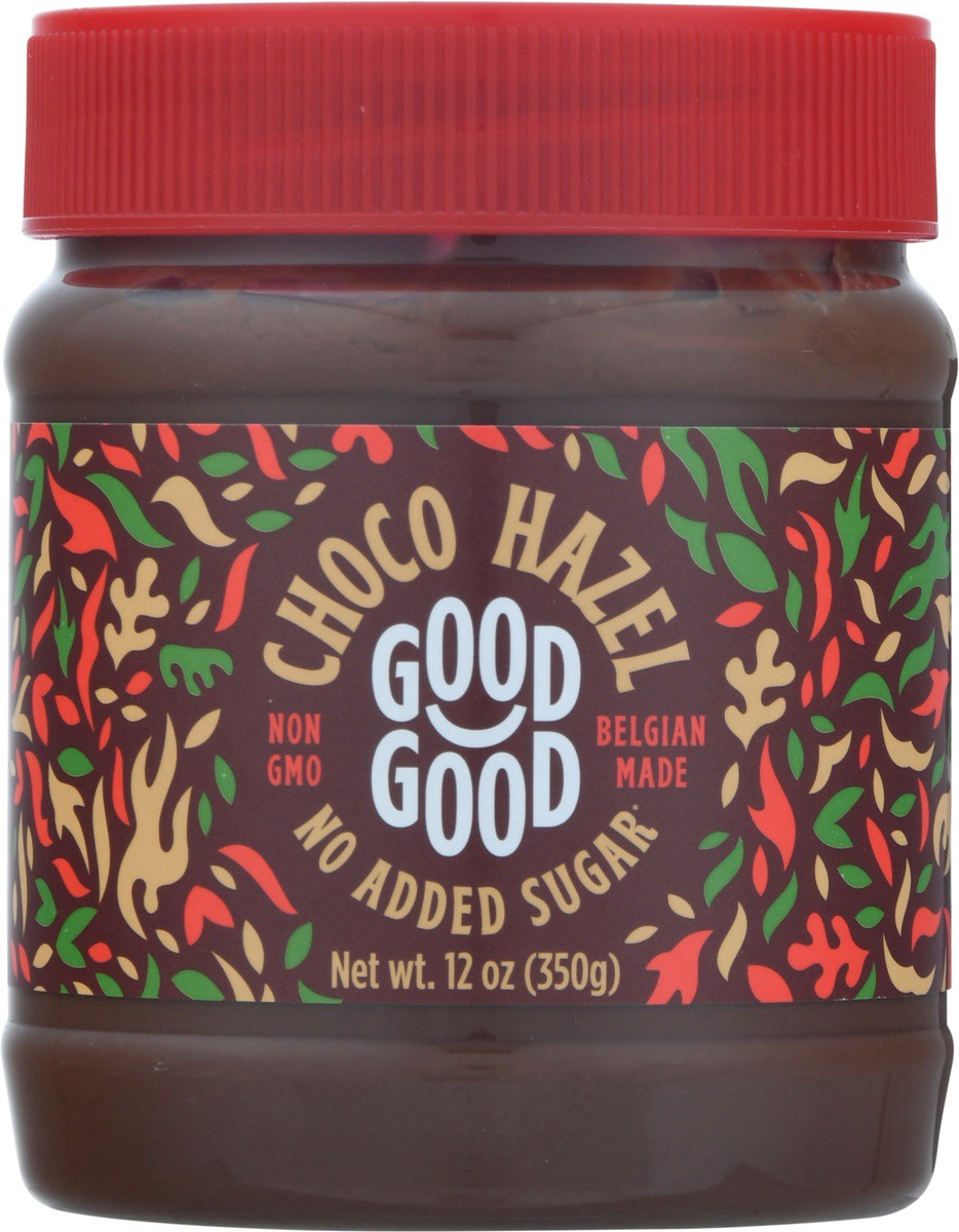 slide 4 of 9, Good Good Choco Hazel No Added Sugar Spread 12 oz Jar, 12 oz
