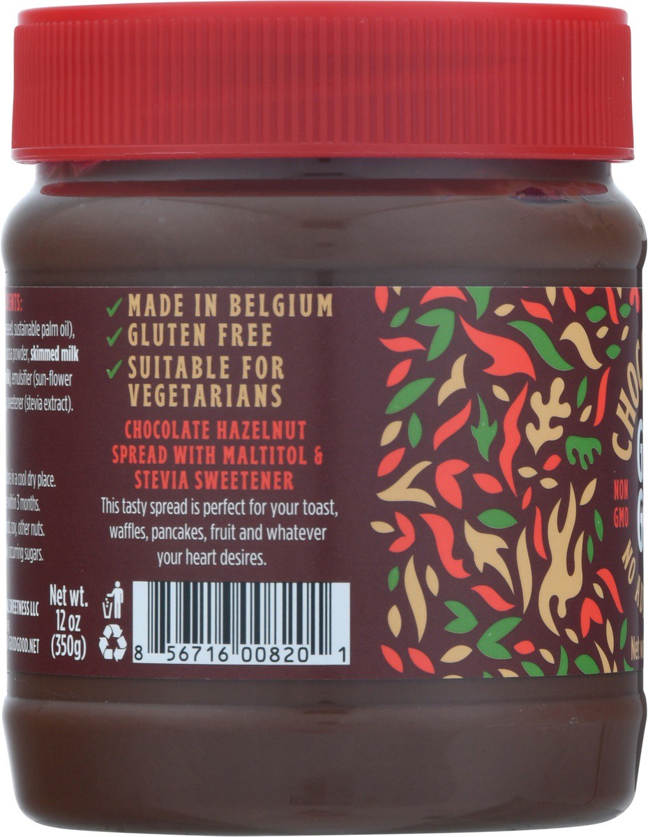 slide 5 of 9, Good Good Choco Hazel No Added Sugar Spread 12 oz Jar, 12 oz