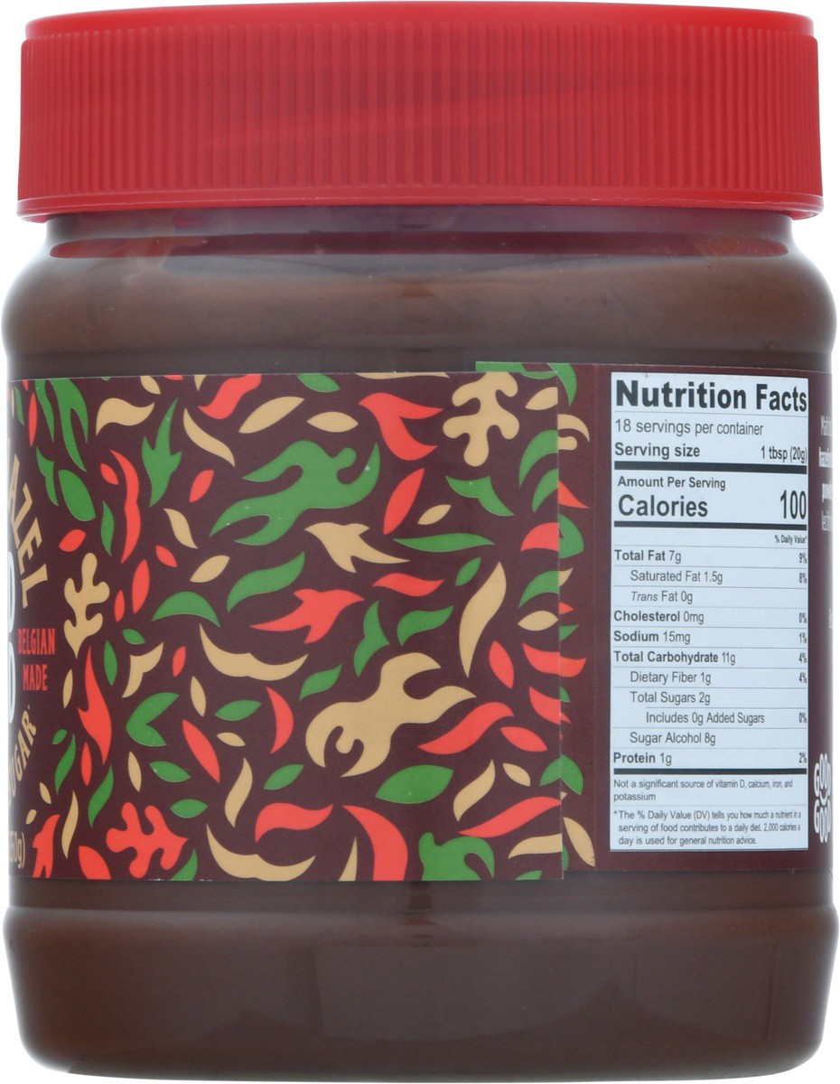 slide 3 of 9, Good Good Choco Hazel No Added Sugar Spread 12 oz Jar, 12 oz