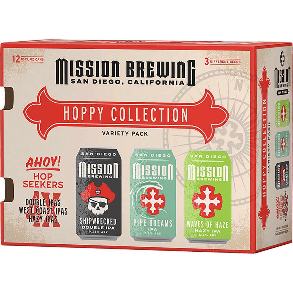 slide 1 of 1, Mission Hoppy Collection: Ipa Vp, 12 ct; 12 oz