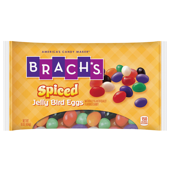 slide 1 of 1, Brach's Jelly Bird Eggs, Spiced, 16 oz