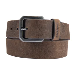 Carhartt Saddle Leather Classic Belt, Dark Brown, Size 38