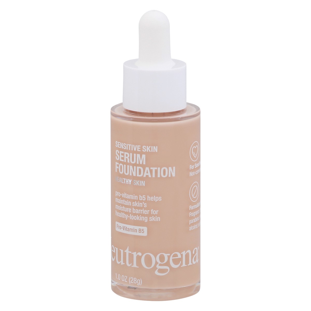 slide 8 of 9, Neutrogena Sensitive Skin Serum Foundation, 1 oz