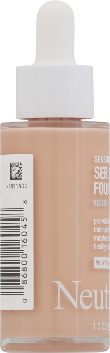 slide 9 of 9, Neutrogena Sensitive Skin Serum Foundation, 1 oz