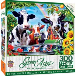 MasterPieces Green Acres Moo Love 300 Piece EZ Grip Puzzle