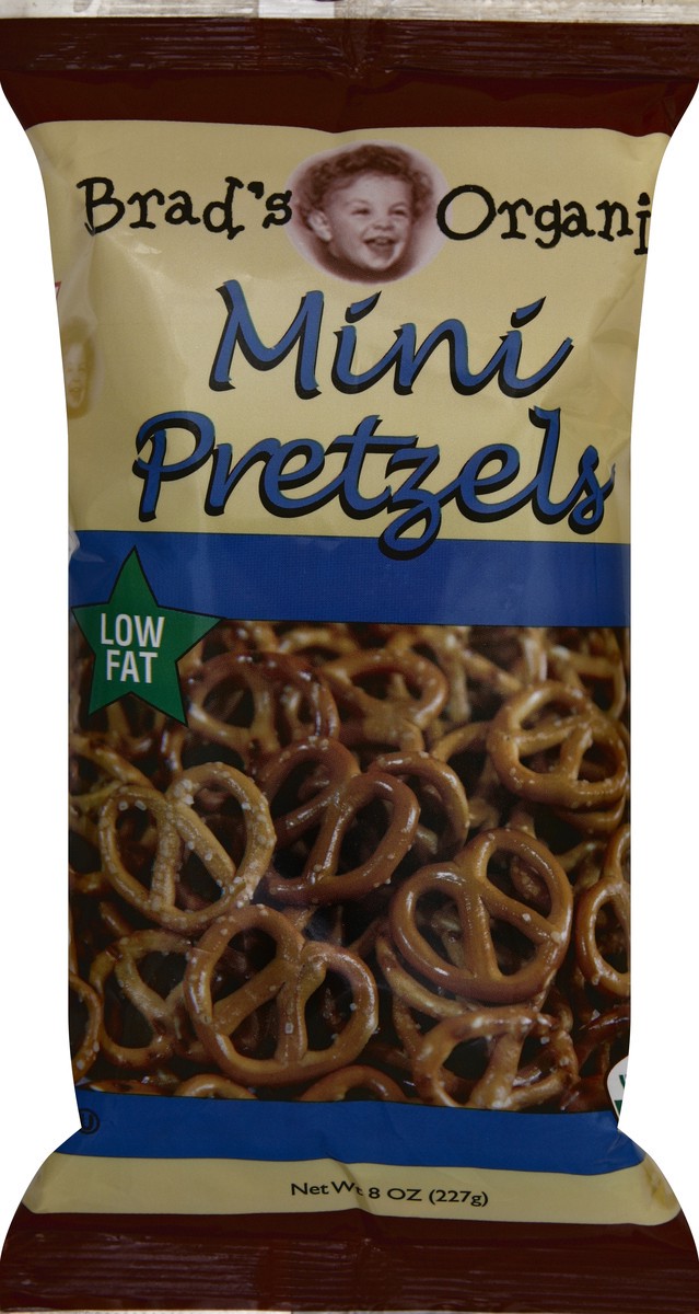 slide 4 of 5, Brad's Organic Pretzels 8 oz, 8 oz