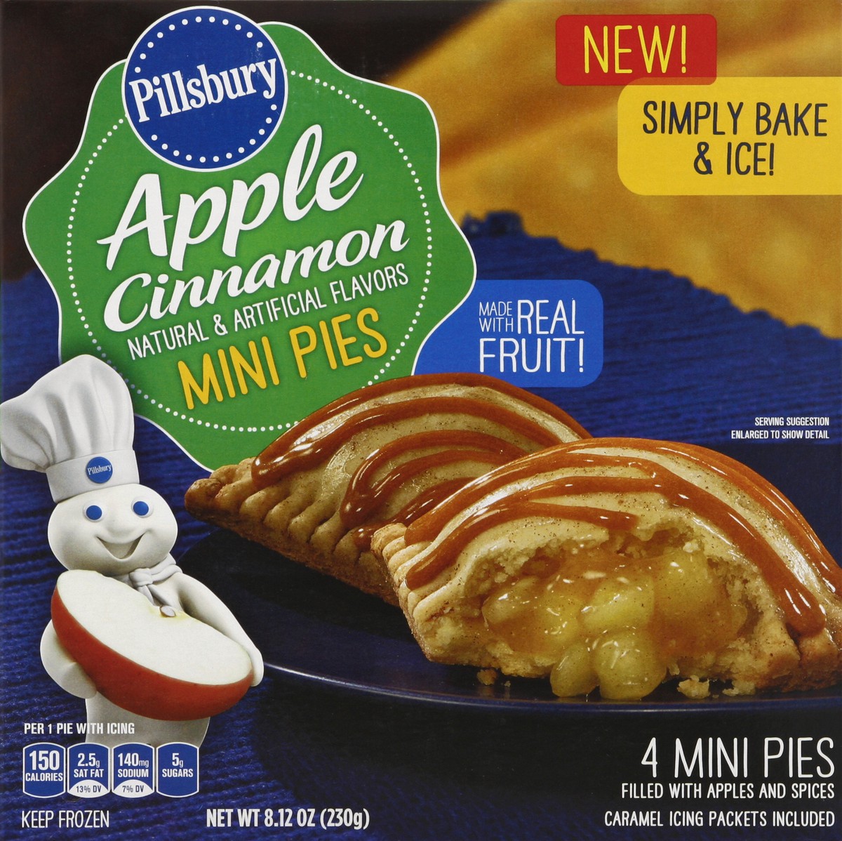 slide 4 of 4, Pillsbury Pies 4 ea, 4 ct