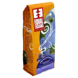 Equal Exchange French Roast Whole Bean Coffee - 10 oz