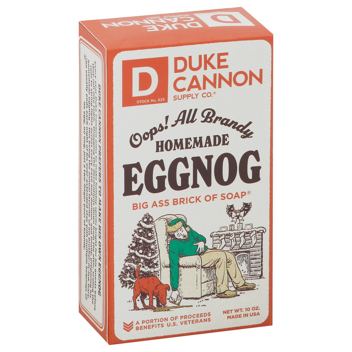 slide 2 of 9, Duke Cannon Oops! All Brandy Homemade Eggnog Soap 10 oz, 10 oz