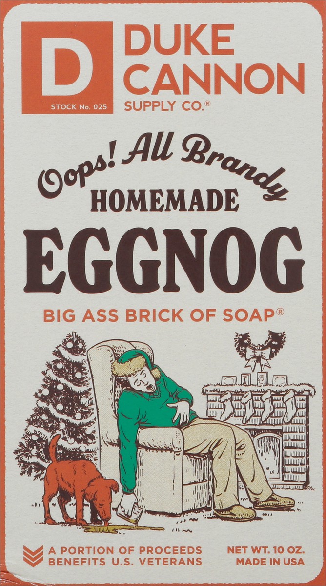 slide 6 of 9, Duke Cannon Oops! All Brandy Homemade Eggnog Soap 10 oz, 10 oz