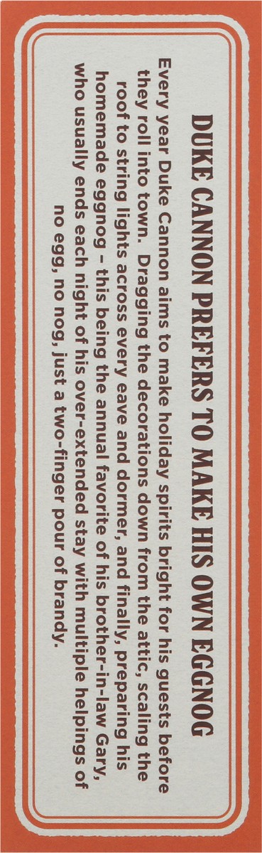 slide 7 of 9, Duke Cannon Oops! All Brandy Homemade Eggnog Soap 10 oz, 10 oz