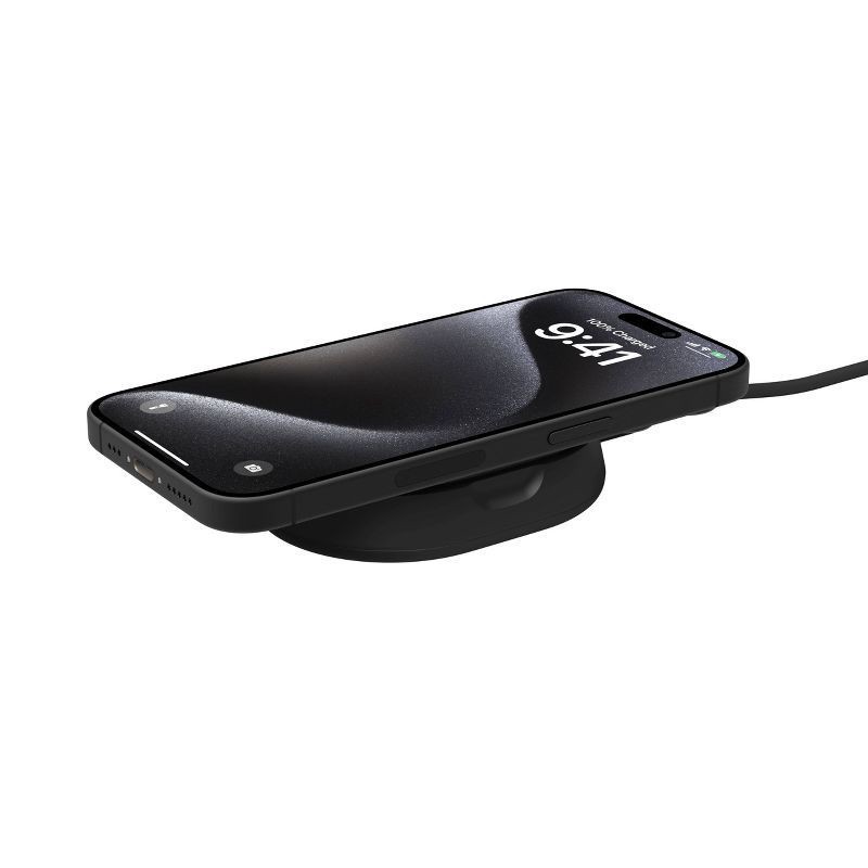 slide 2 of 8, Belkin Qi2 Convertible Pad & Stand - Black, 1 ct
