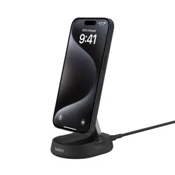 Belkin Qi2 Convertible Pad & Stand - Black