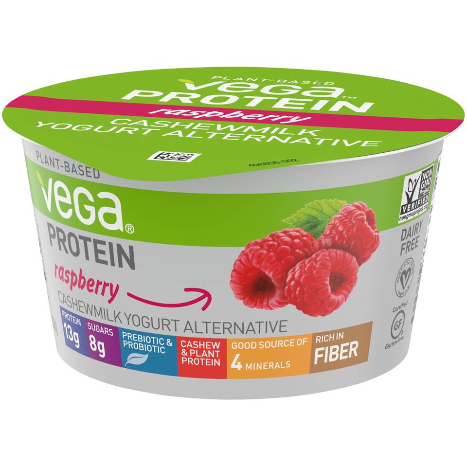 slide 3 of 8, Vega Raspberry Yogurt, 5.3 oz