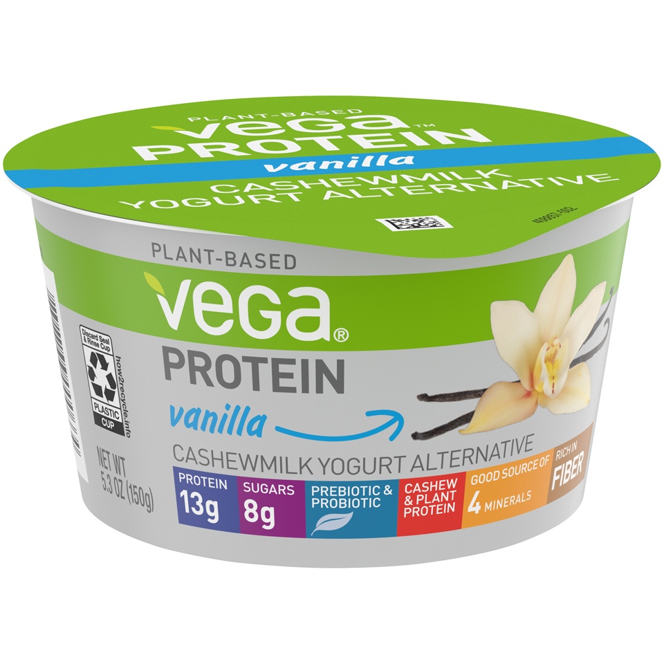 slide 2 of 8, Vega Vanilla Yogurt, 5.3 oz