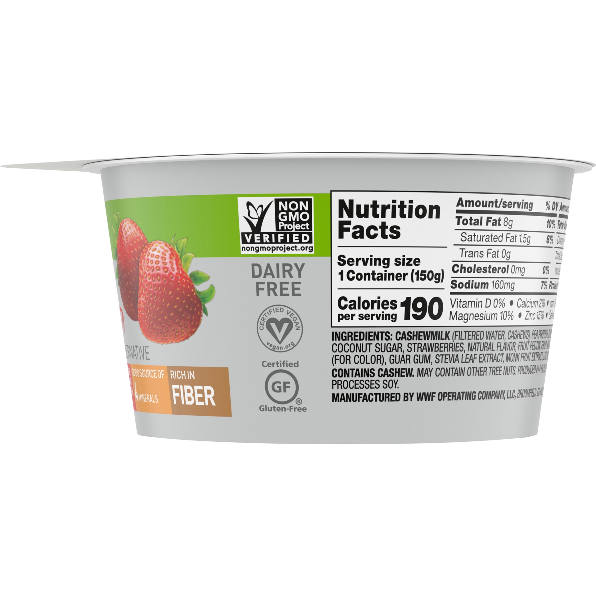 slide 5 of 8, Vega Strawberry Yogurt, 5.3 oz