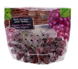 California Red Grape With Seed