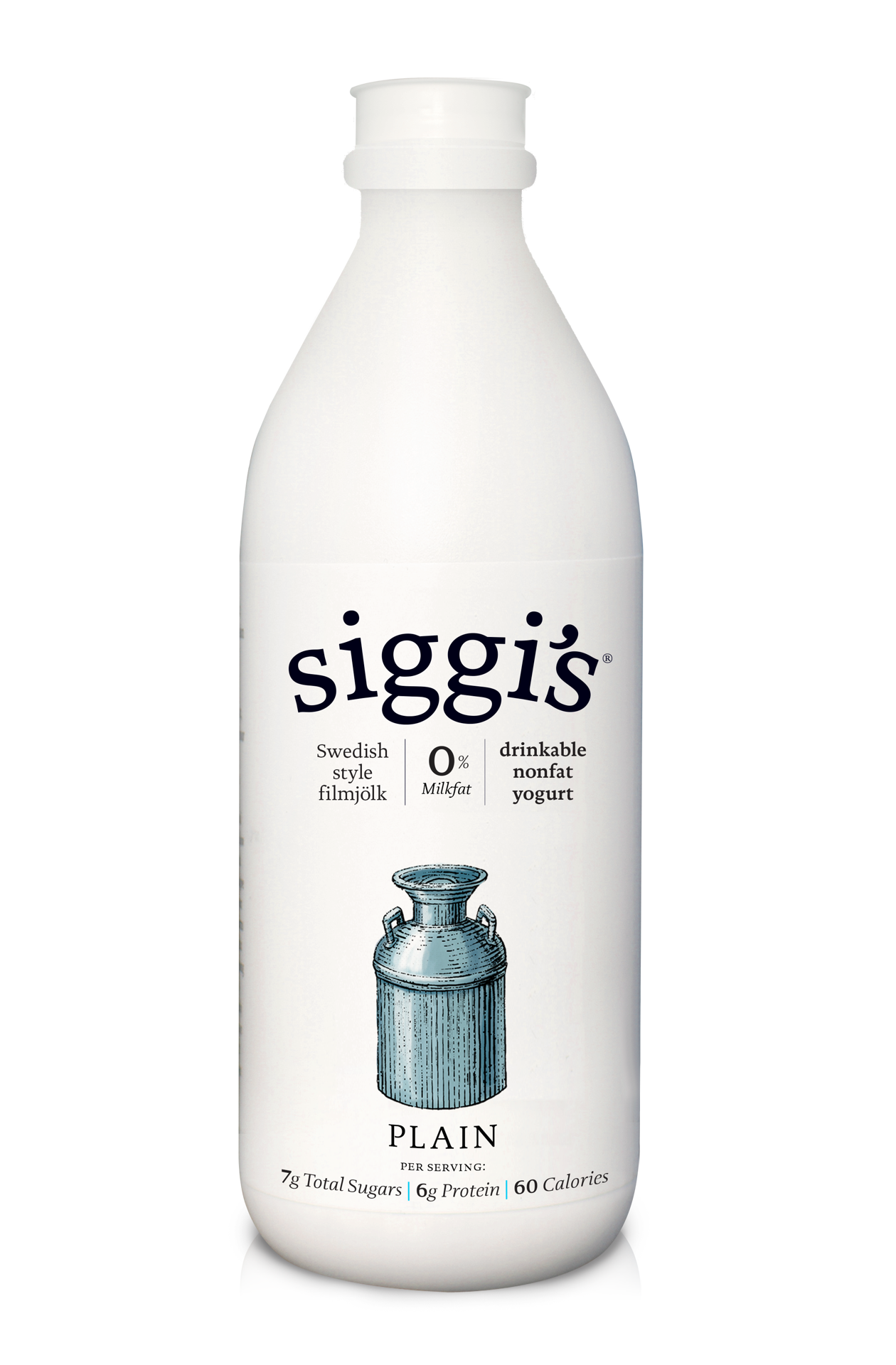 slide 1 of 3, siggi's Drinkable Nonfat Yogurt Filmjölk, Plain, 32 fl. oz., 32 oz