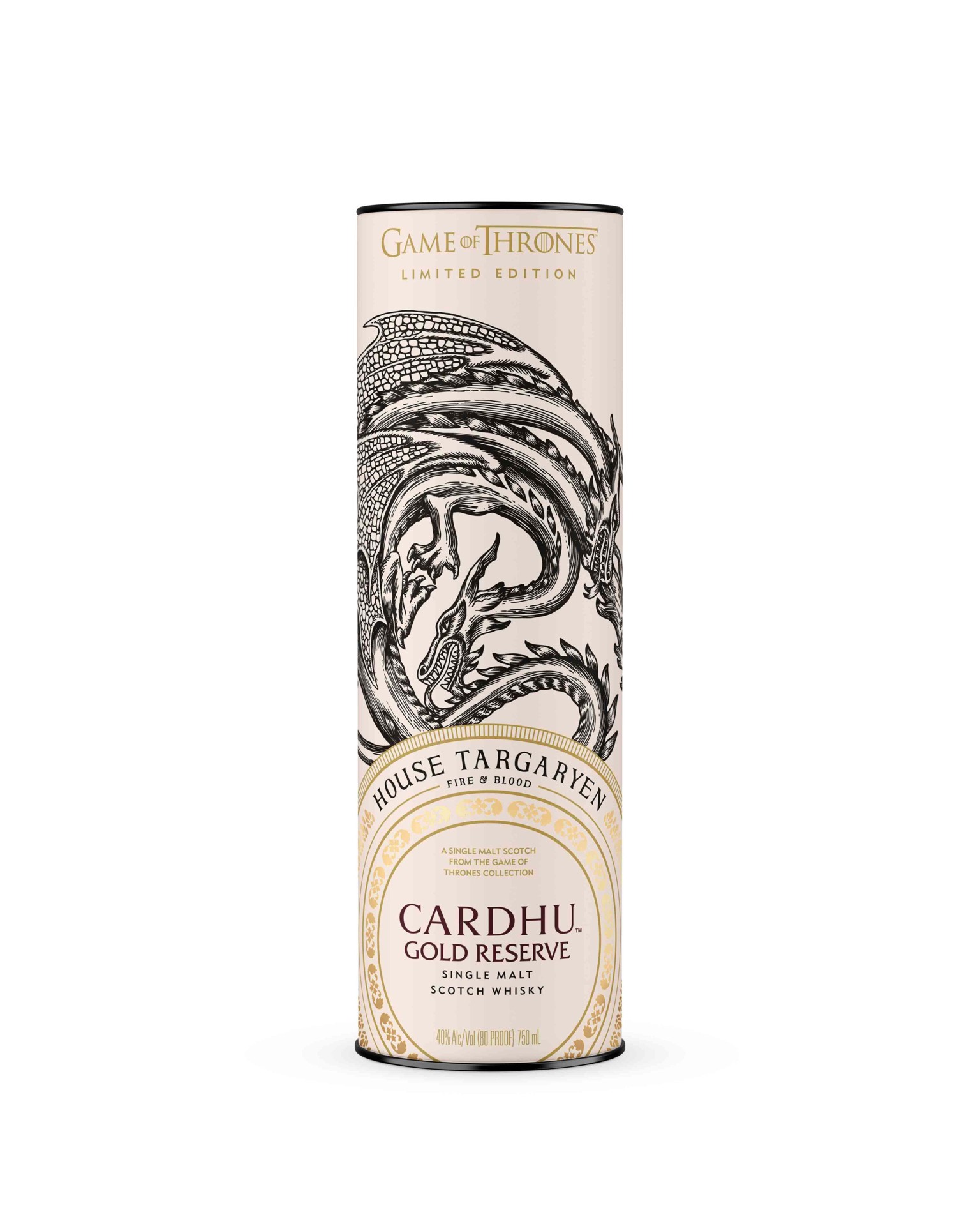 slide 3 of 4, Cardhu The Game of Thrones House Targaryen Cardhu Gold Reserve Single Malt Scotch Whisky, 750 mL, 750 ml