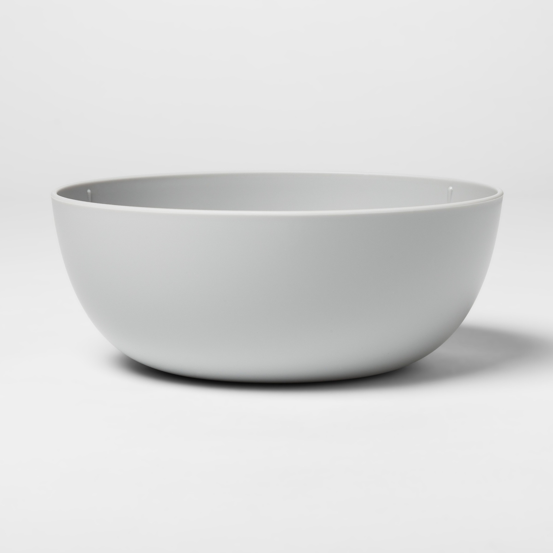 slide 1 of 5, 37oz Plastic Cereal Bowl Gray - Room Essentials, 1 ct